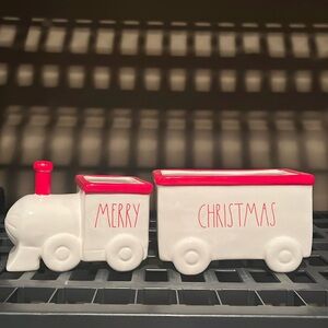 Rae Dunn Merry Christmas train
